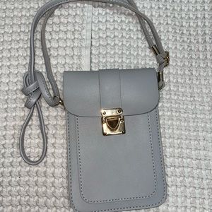 Grey side purse New****